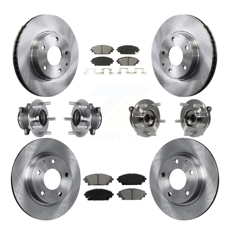 Transit Auto KBB-113399 Wheel Bearing and Hub Assembly for 2014-2018 Mazda 3, Mazda 3 Sport - Front and Rear product image