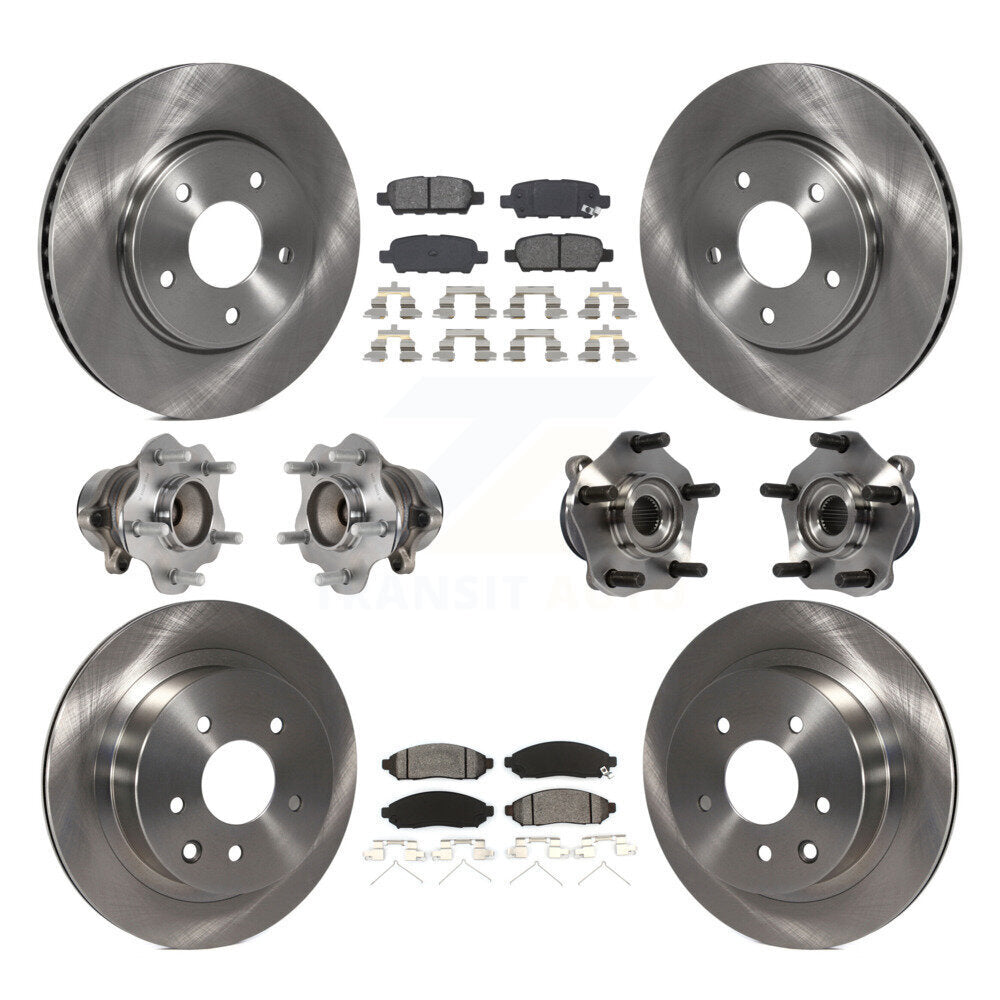 Transit Auto KBB-113402 Wheel Bearing and Hub Assembly for 2013-2014 Nissan LEAF - Front and Rear product image