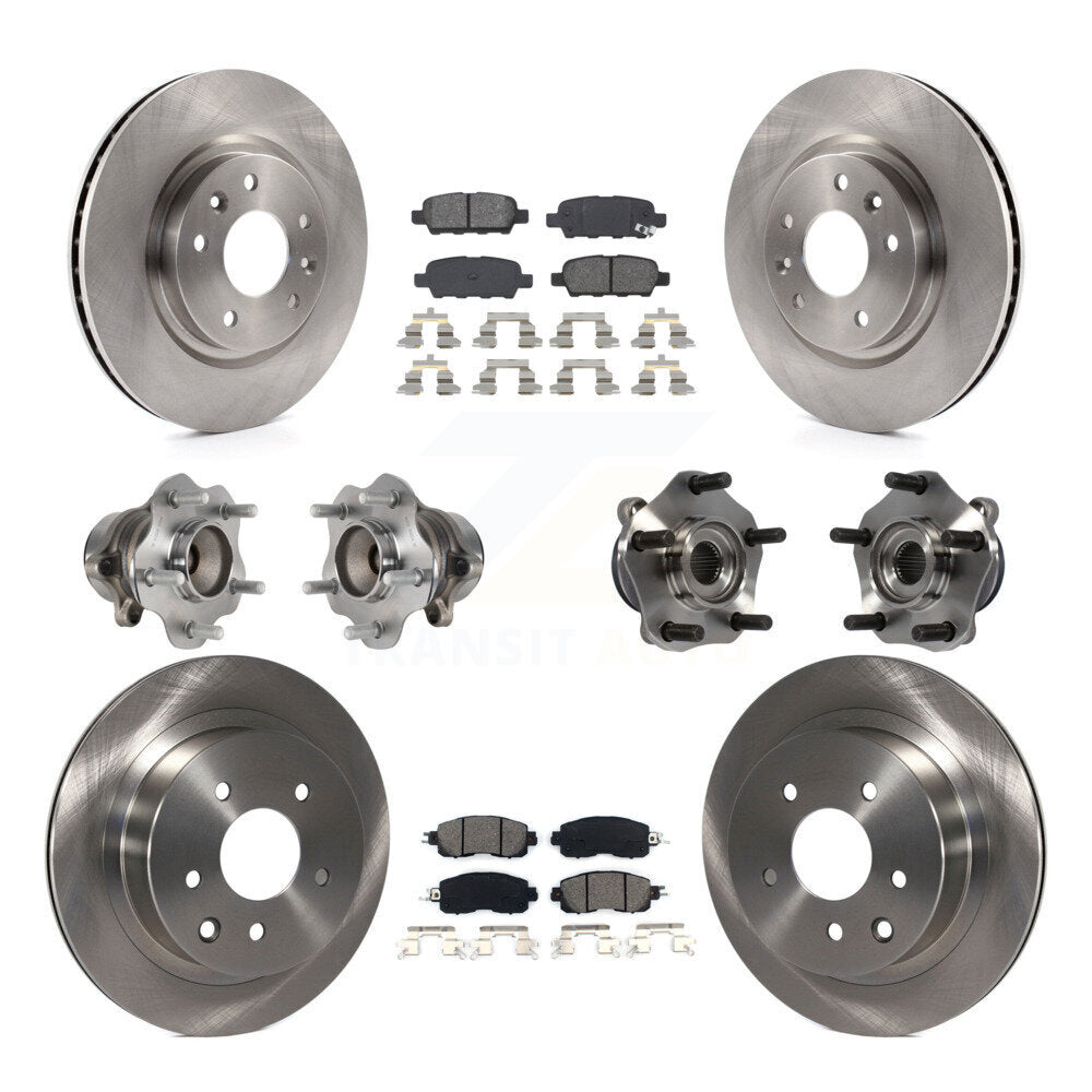 Transit Auto KBB-113404 Wheel Bearing and Hub Assembly for 2014-2017 Nissan LEAF - Front and Rear product image