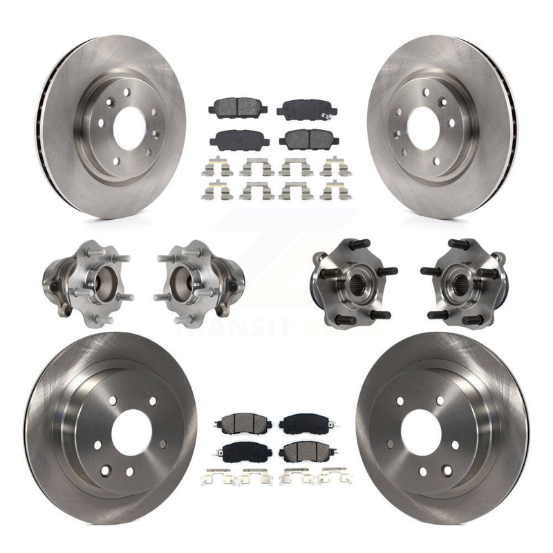 Transit Auto KBB-113404 Wheel Bearing and Hub Assembly for 2014-2017 Nissan LEAF - Front and Rear product image