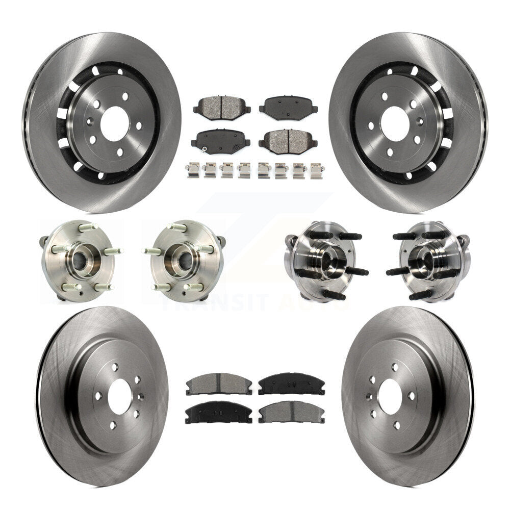 Transit Auto KBB-113411 Wheel Bearing and Hub Assembly for 2013-2019 Ford Special Service Police Sedan, Ford Police Interceptor Sedan, Ford Taurus - Front and Rear product image