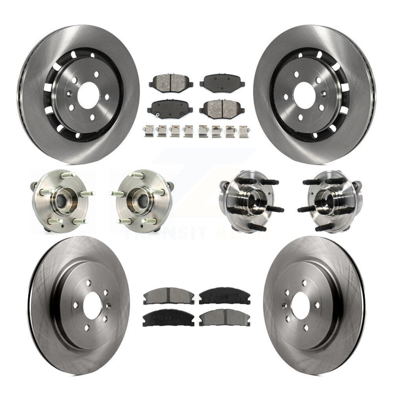 Transit Auto KBB-113411 Wheel Bearing and Hub Assembly for 2013-2019 Ford Special Service Police Sedan, Ford Police Interceptor Sedan, Ford Taurus - Front and Rear product image