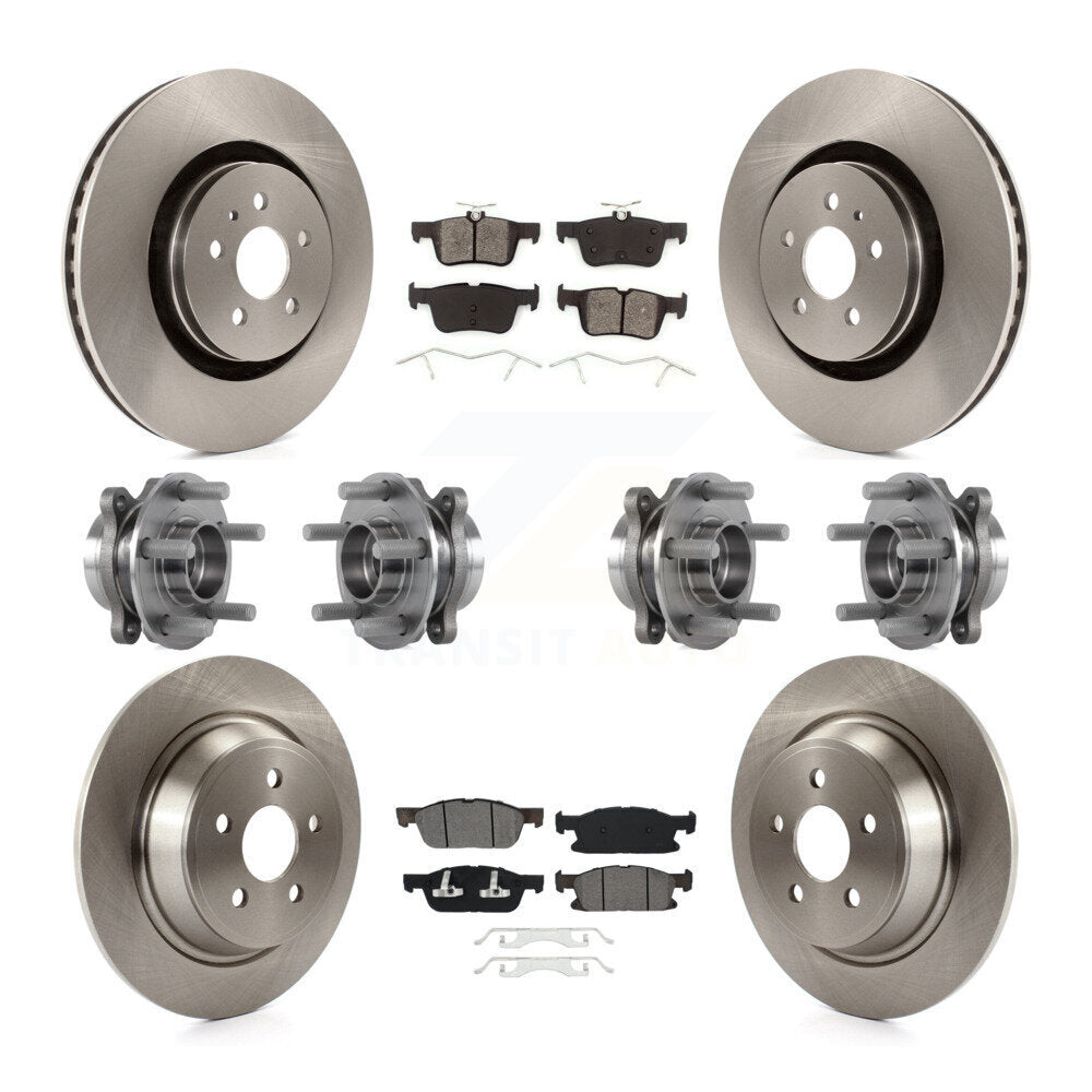 Transit Auto KBB-113416 Wheel Bearing and Hub Assembly for 2015-2023 Lincoln Nautilus, Lincoln MKX, Ford Edge - Front and Rear product image