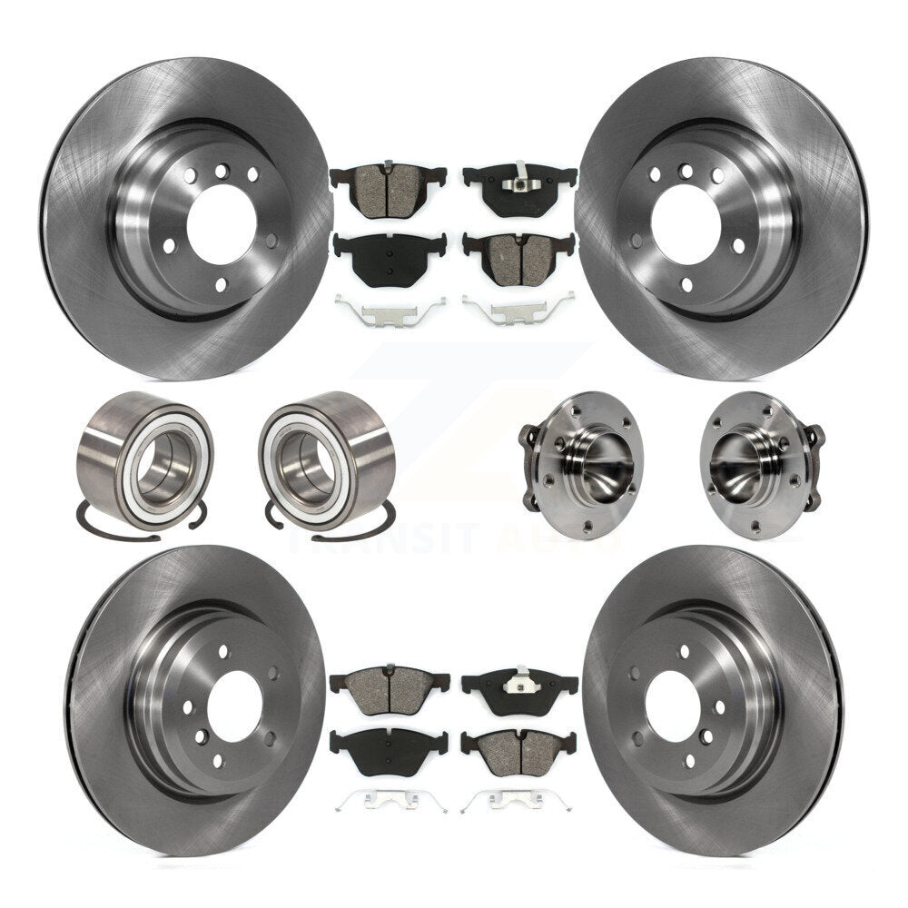 Transit Auto KBB-113419 Wheel Bearing and Hub Assembly for 2006 BMW 330i - Front and Rear product image