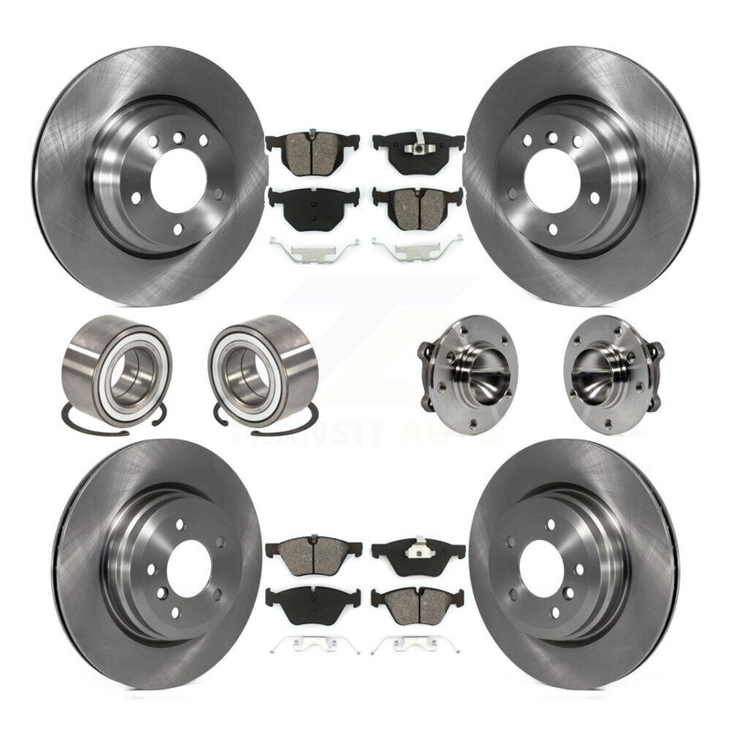 Transit Auto KBB-113419 Wheel Bearing and Hub Assembly for 2006 BMW 330i - Front and Rear product image
