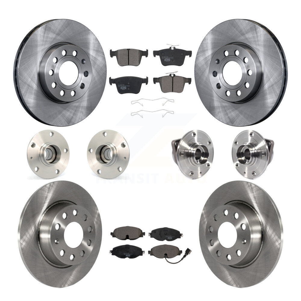 Transit Auto KBB-113433 Wheel Bearing and Hub Assembly for 2016 Audi A3 - Front and Rear product image