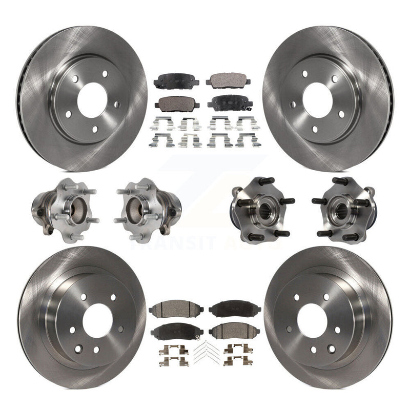 Transit Auto KBB-113455 Wheel Bearing and Hub Assembly for 2013-2014 Nissan LEAF - Front and Rear product image