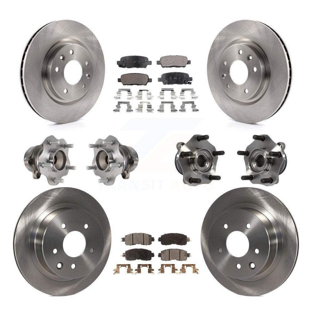 Transit Auto KBB-113457 Wheel Bearing and Hub Assembly for 2014-2017 Nissan LEAF - Front and Rear product image