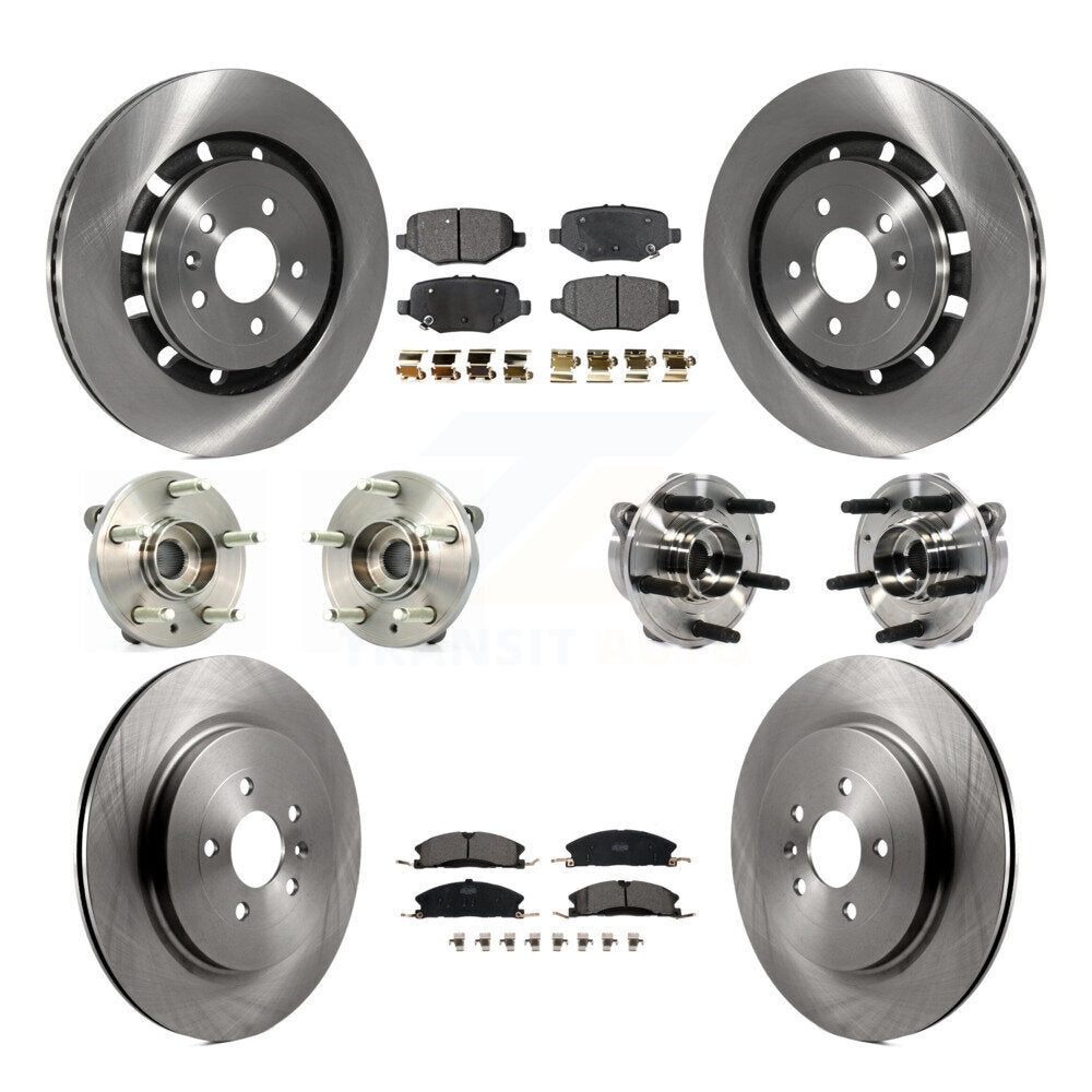 Transit Auto KBB-113471 Wheel Bearing and Hub Assembly for 2013-2019 Ford Special Service Police Sedan, Ford Police Interceptor Sedan, Ford Taurus - Front and Rear product image