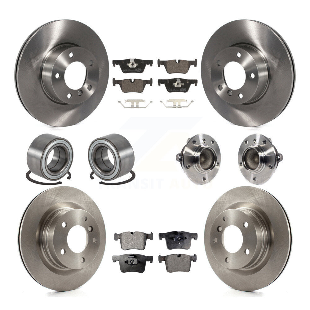 Transit Auto KBB-113481 Wheel Bearing and Hub Assembly for 2013-2018 BMW 328d, BMW 320i - Front and Rear product image