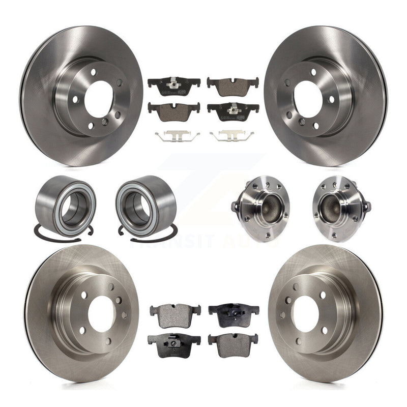 Transit Auto KBB-113481 Wheel Bearing and Hub Assembly for 2013-2018 BMW 328d, BMW 320i - Front and Rear product image