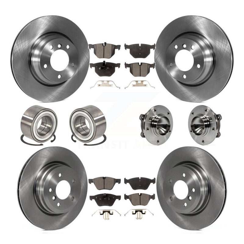 Transit Auto KBB-113497 Wheel Bearing and Hub Assembly for 2006 BMW 330i - Front and Rear product image