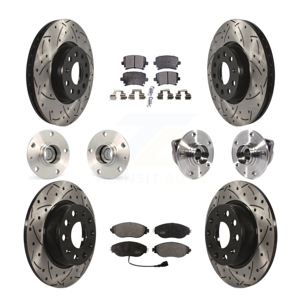 Transit Auto KBB-113504 Wheel Bearing and Hub Assembly for 2015 Volkswagen GTI - Front and Rear product image