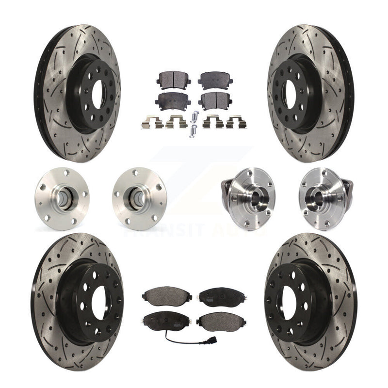 Transit Auto KBB-113504 Wheel Bearing and Hub Assembly for 2015 Volkswagen GTI - Front and Rear product image