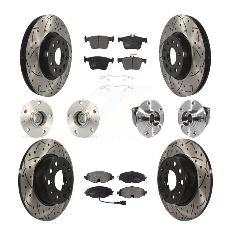 Transit Auto KBB-113505 Wheel Bearing and Hub Assembly for 2015-2018 Audi A3 Sportback e-tron, Audi A3 - Front and Rear product image