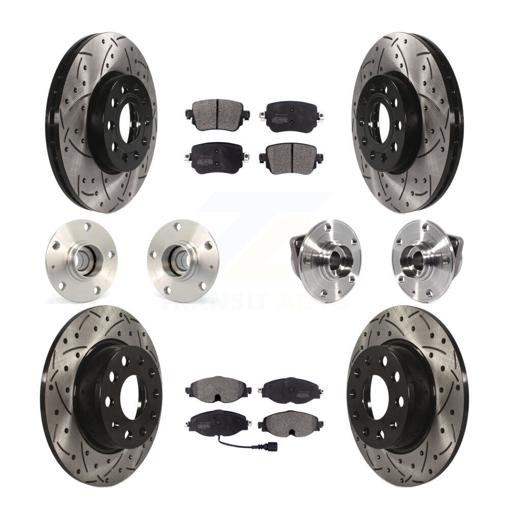 Transit Auto KBB-113508 Wheel Bearing and Hub Assembly for 2016-2020 Volkswagen Golf, Volkswagen Golf SportWagen - Front and Rear product image