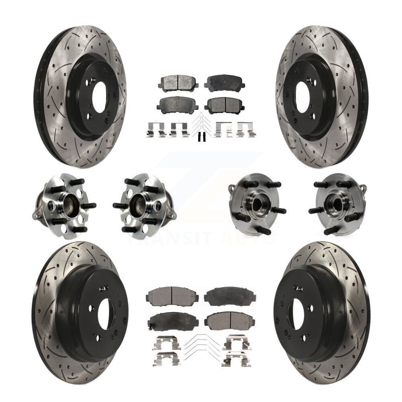Transit Auto KBB-113509 Wheel Bearing and Hub Assembly for 2011-2014 Honda Odyssey - Front and Rear product image