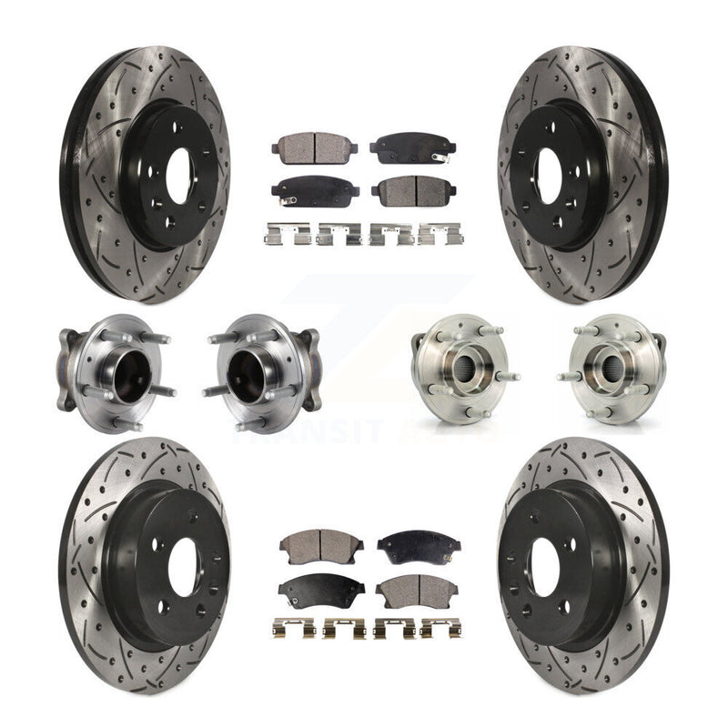 Transit Auto KBB-113516 Wheel Bearing and Hub Assembly for 2014-2015 Chevrolet Cruze - Front and Rear product image