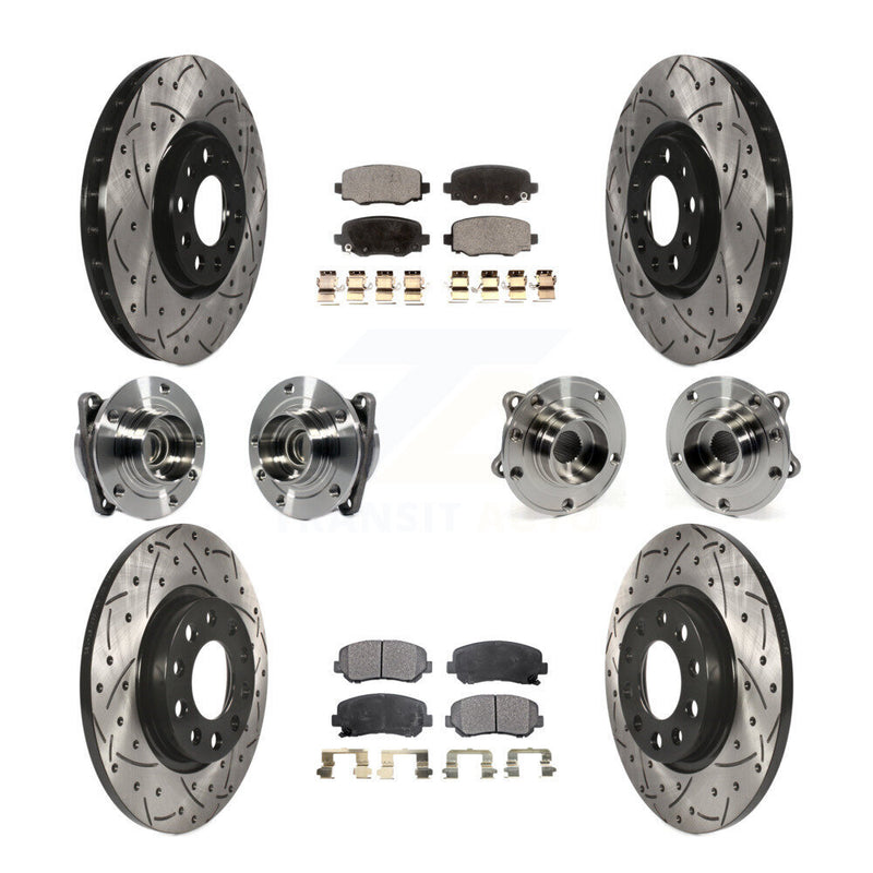 Transit Auto KBB-113518 Wheel Bearing and Hub Assembly for 2015-2017 Chrysler 200 - Front and Rear product image