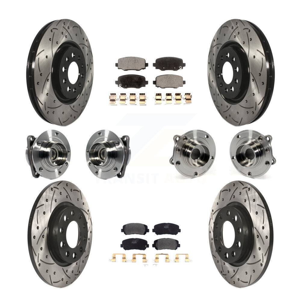 Transit Auto KBB-113519 Wheel Bearing and Hub Assembly for 2015-2017 Chrysler 200 - Front and Rear product image