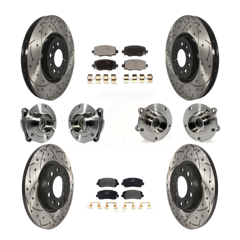 Transit Auto KBB-113519 Wheel Bearing and Hub Assembly for 2015-2017 Chrysler 200 - Front and Rear product image