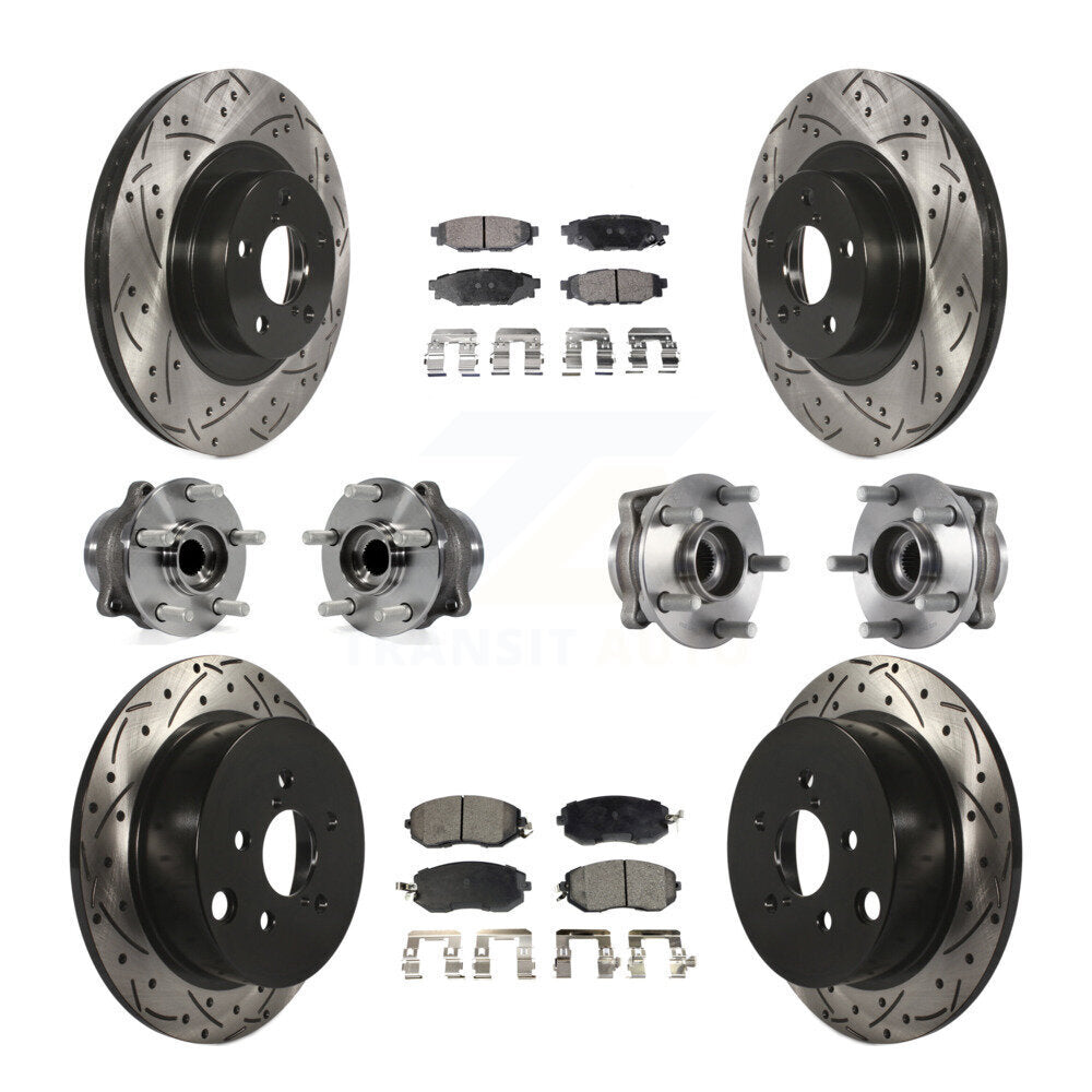 Transit Auto KBB-113521 Wheel Bearing and Hub Assembly for 2015-2018 Subaru Crosstrek, Subaru Forester, Subaru XV Crosstrek - Front and Rear product image