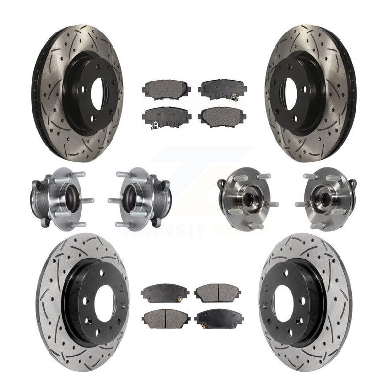 Transit Auto KBB-113523 Wheel Bearing and Hub Assembly for 2014-2018 Mazda 3, Mazda 3 Sport - Front and Rear product image