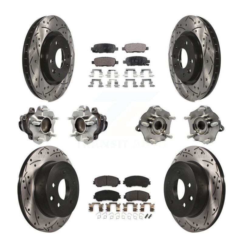 Transit Auto KBB-113525 Wheel Bearing and Hub Assembly for 2014-2022 Nissan Rogue, Nissan Rogue Sport, Nissan Qashqai - Front and Rear product image