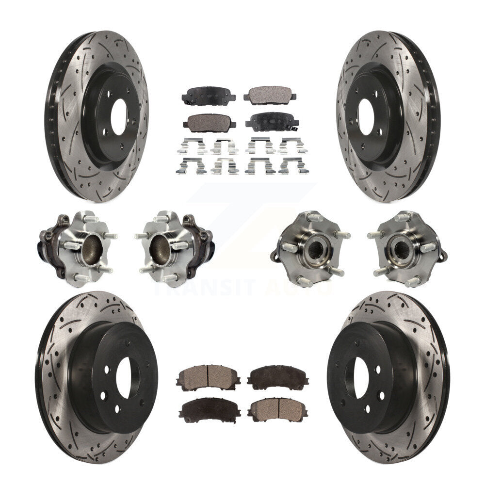 Transit Auto KBB-113526 Wheel Bearing and Hub Assembly for 2014-2019 Nissan Rogue - Front and Rear product image