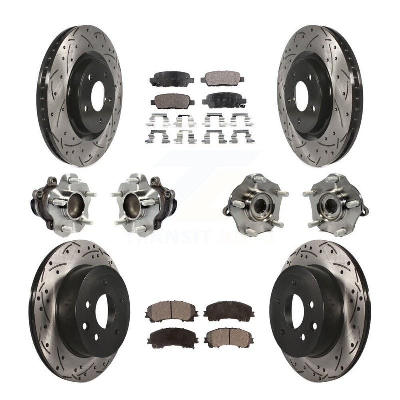 Transit Auto KBB-113526 Wheel Bearing and Hub Assembly for 2014-2019 Nissan Rogue - Front and Rear product image