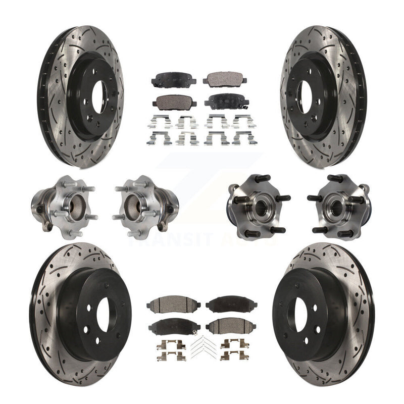Transit Auto KBB-113527 Wheel Bearing and Hub Assembly for 2015 Nissan LEAF - Front and Rear product image