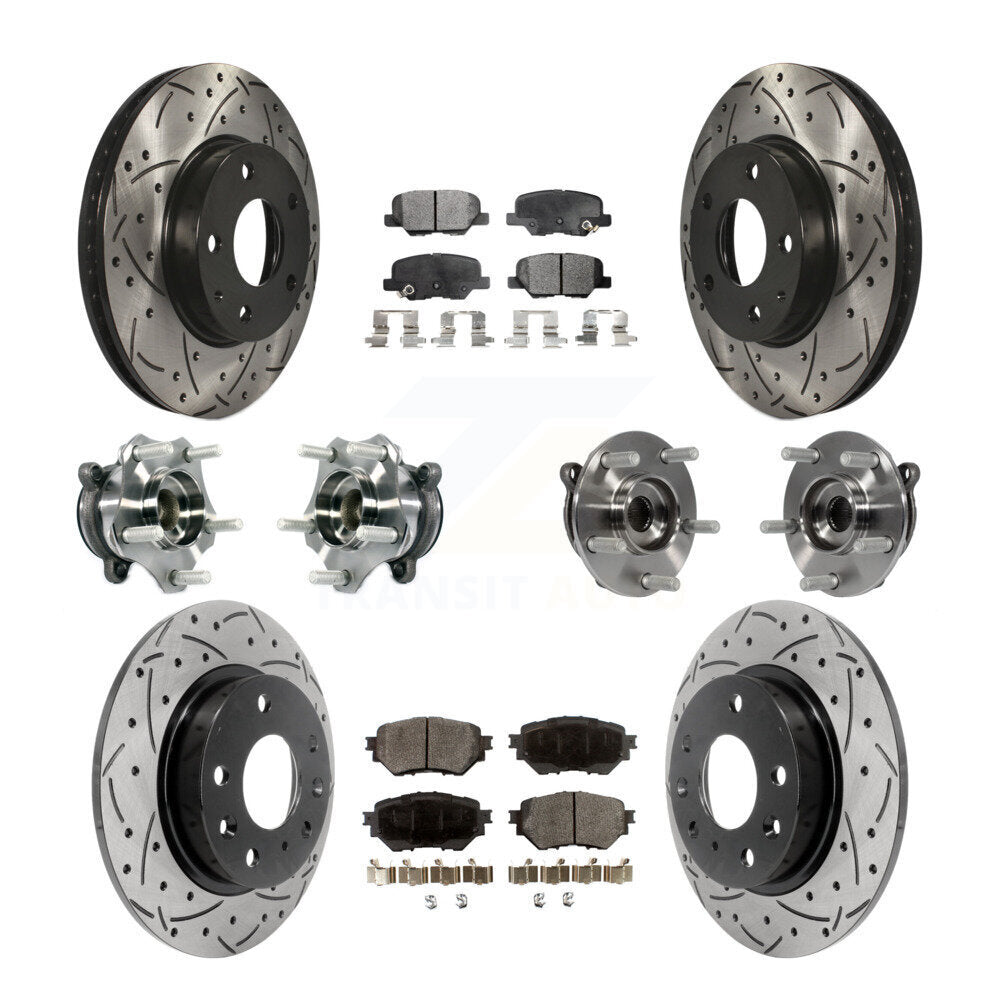Transit Auto KBB-113531 Wheel Bearing and Hub Assembly for 2014-2018 Mazda 3, Mazda 3 Sport - Front and Rear product image