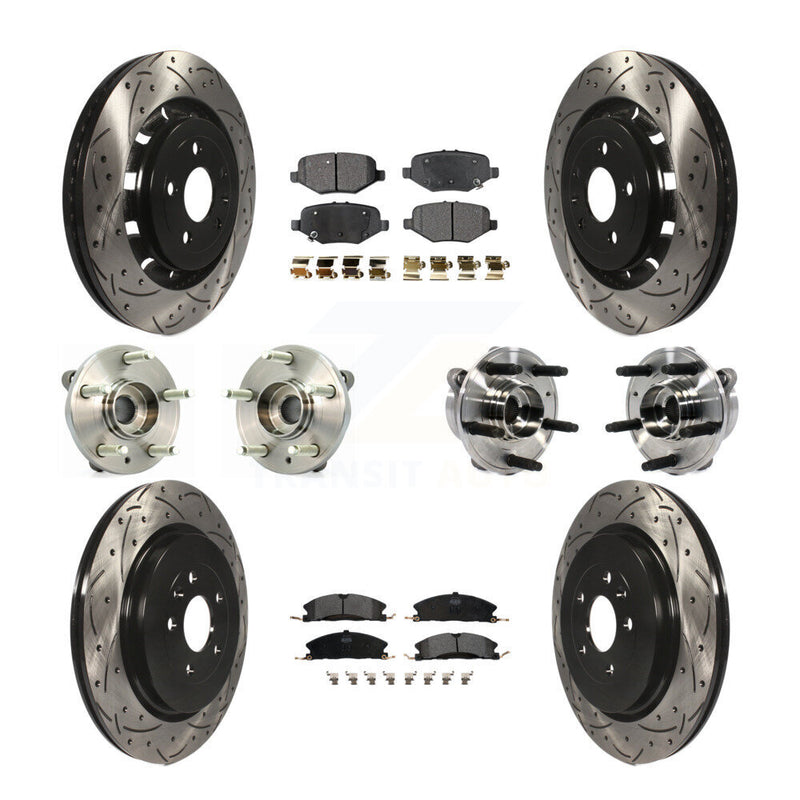 Transit Auto KBB-113537 Wheel Bearing and Hub Assembly for 2013-2019 Ford Special Service Police Sedan, Ford Police Interceptor Sedan, Ford Taurus - Front and Rear product image
