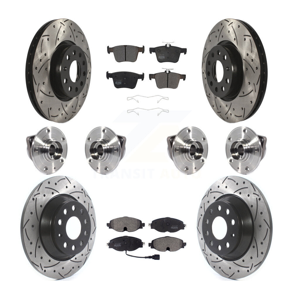 Transit Auto KBB-113540 Wheel Bearing and Hub Assembly for 2016-2022 Audi TT Quattro - Front and Rear product image