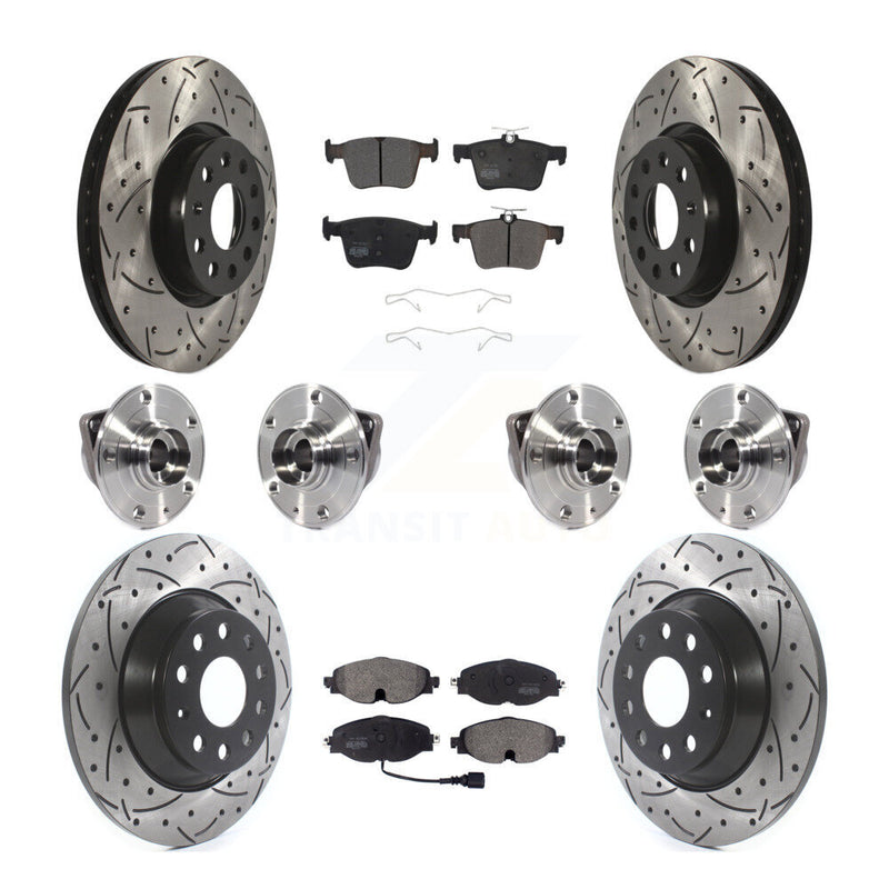Transit Auto KBB-113540 Wheel Bearing and Hub Assembly for 2016-2022 Audi TT Quattro - Front and Rear product image