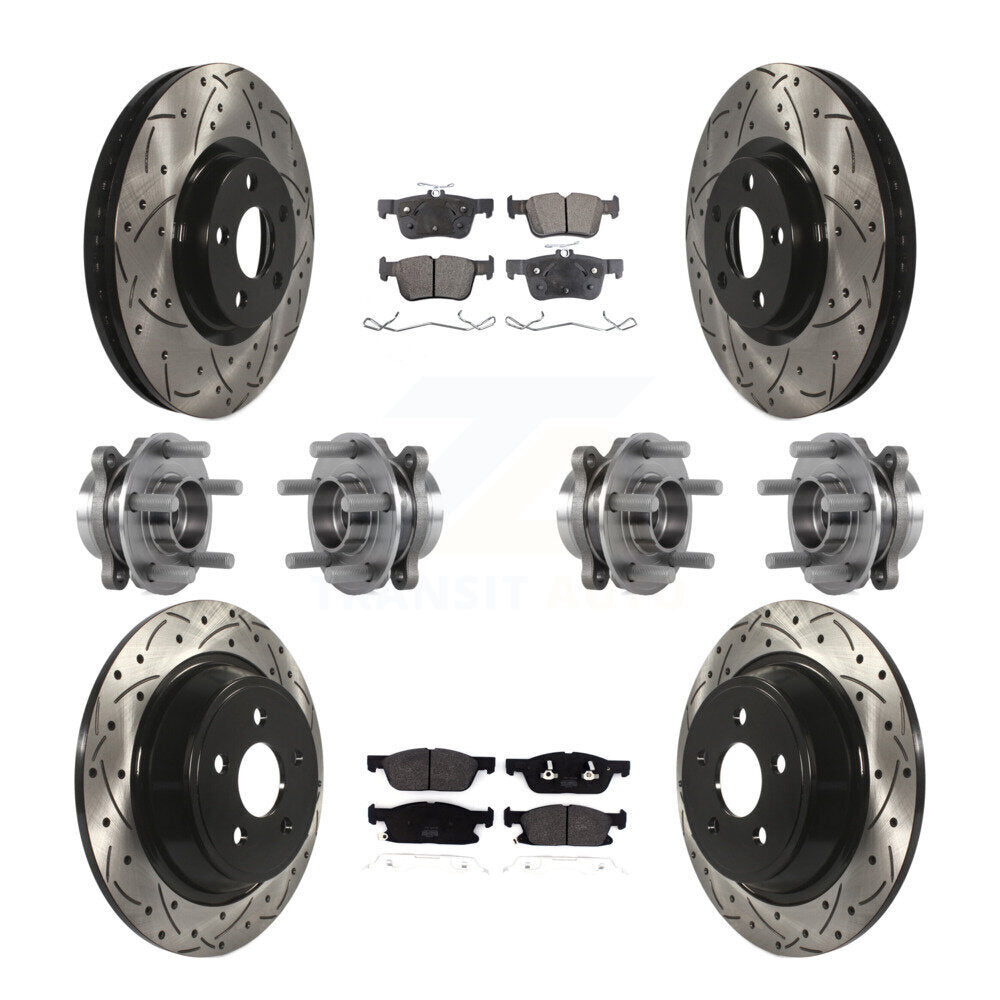 Transit Auto KBB-113541 Wheel Bearing and Hub Assembly for 2018-2020 Lincoln Continental - Front and Rear product image
