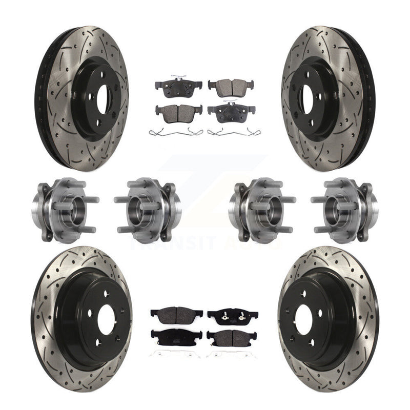 Transit Auto KBB-113541 Wheel Bearing and Hub Assembly for 2018-2020 Lincoln Continental - Front and Rear product image