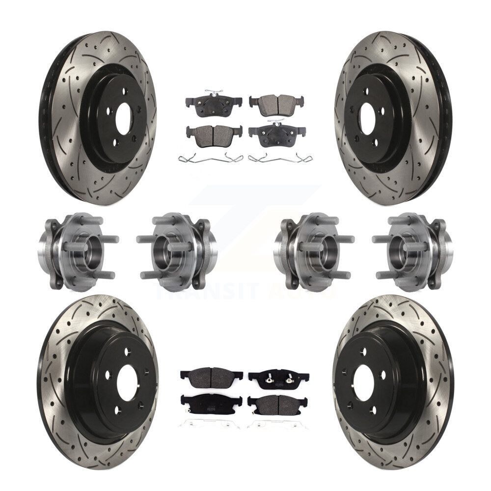 Transit Auto KBB-113545 Wheel Bearing and Hub Assembly for 2018-2020 Lincoln Continental - Front and Rear product image