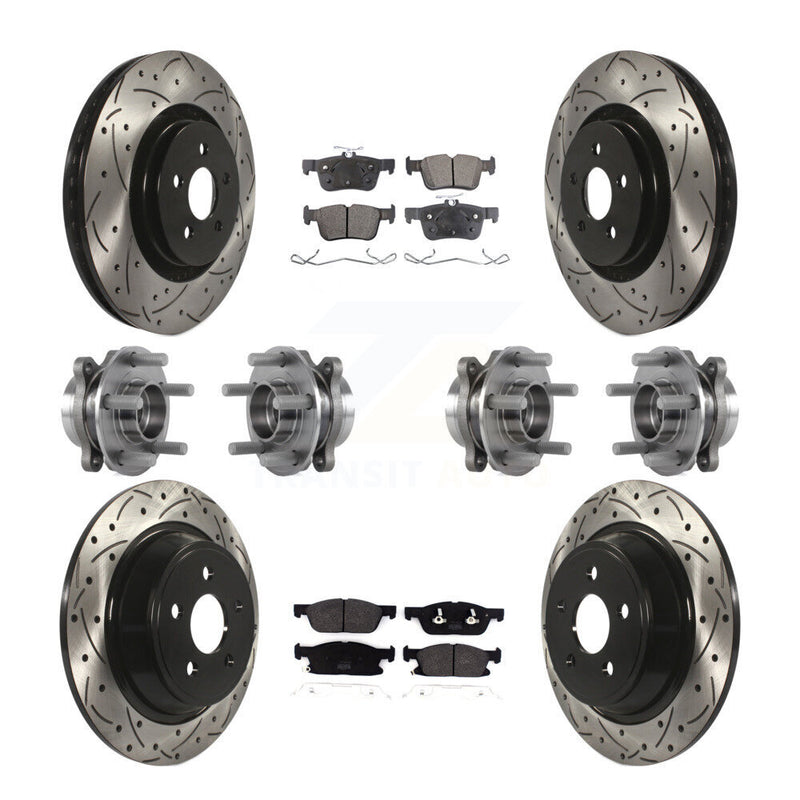 Transit Auto KBB-113545 Wheel Bearing and Hub Assembly for 2018-2020 Lincoln Continental - Front and Rear product image