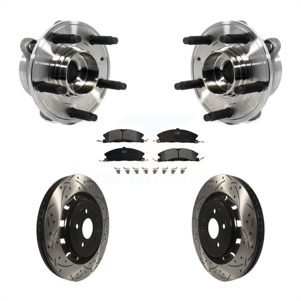 Transit Auto KBB-113547 Wheel Bearing and Hub Assembly for 2013-2019 Ford Special Service Police Sedan, Ford Police Interceptor Sedan, Ford Taurus - Front product image