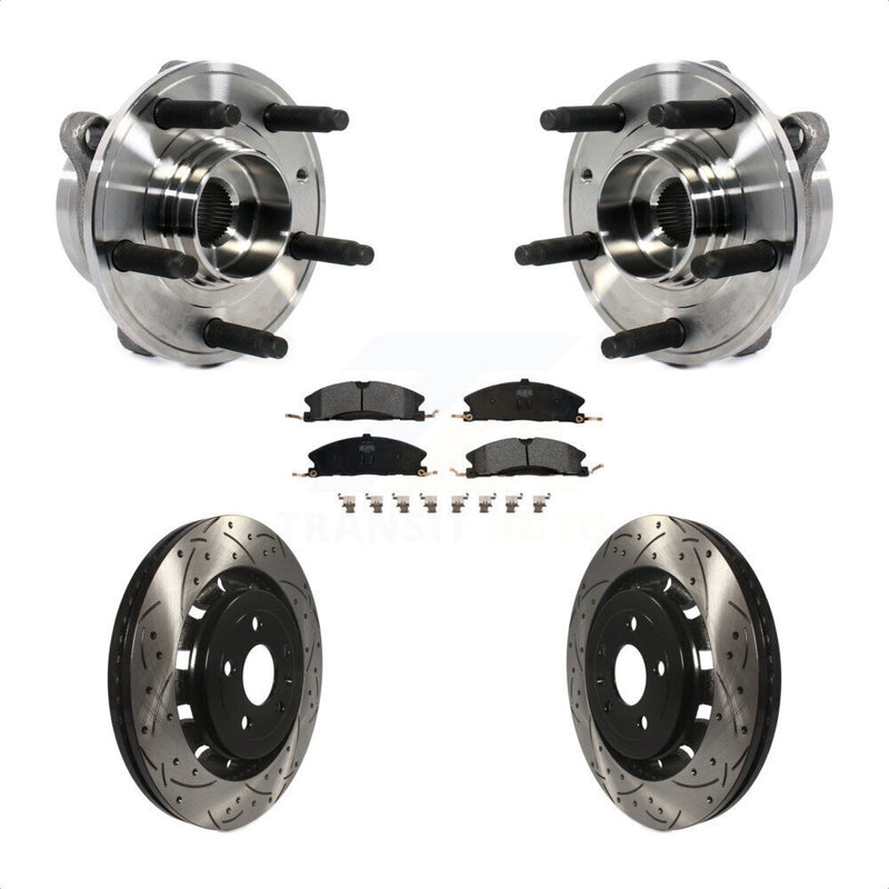 Transit Auto KBB-113547 Wheel Bearing and Hub Assembly for 2013-2019 Ford Special Service Police Sedan, Ford Police Interceptor Sedan, Ford Taurus - Front product image
