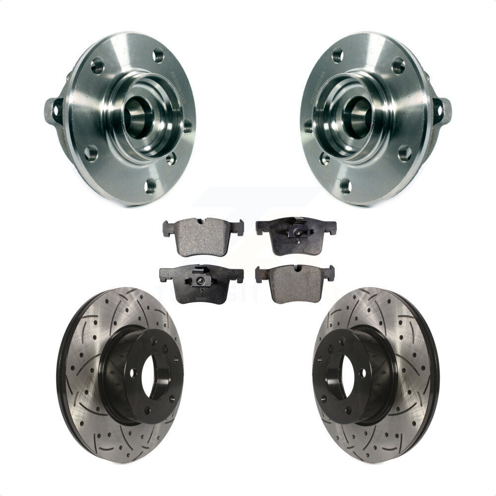 Transit Auto KBB-113549 Wheel Bearing and Hub Assembly for 2013-2016 BMW 320i xDrive, BMW 228i xDrive, BMW 328d xDrive & more - Front product image