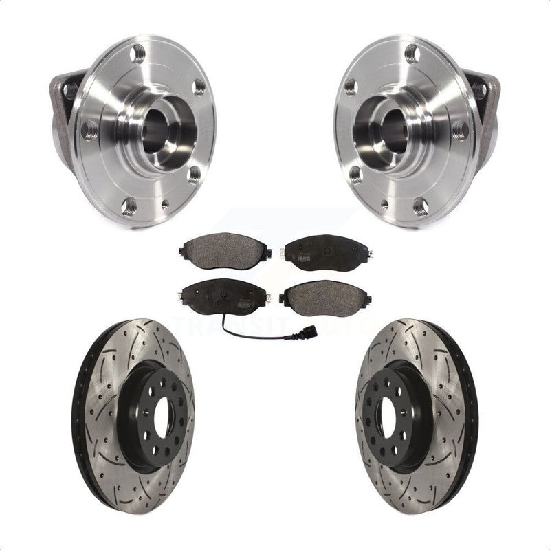 Transit Auto KBB-113551 Wheel Bearing and Hub Assembly for 2015-2019 Volkswagen Arteon, Volkswagen GTI - Front product image