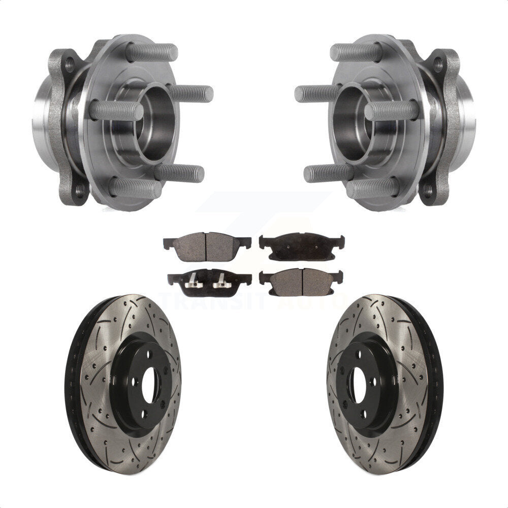Transit Auto KBB-113554 Wheel Bearing and Hub Assembly for 2015-2024 Ford Edge - Front product image