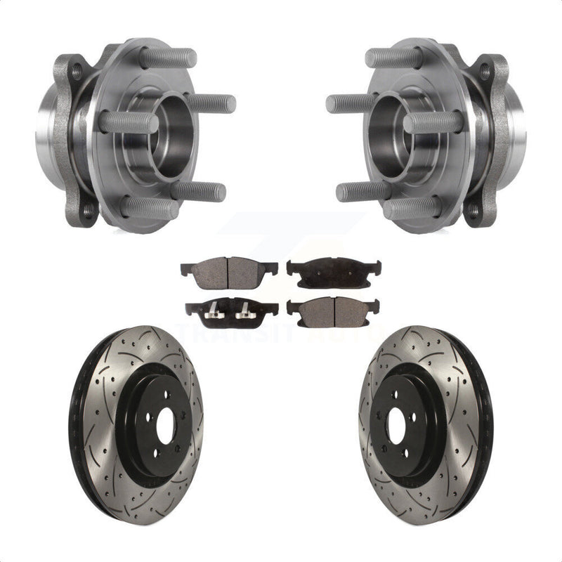 Transit Auto KBB-113556 Wheel Bearing and Hub Assembly for 2015-2023 Ford Edge, Lincoln Nautilus, Lincoln MKX - Front product image