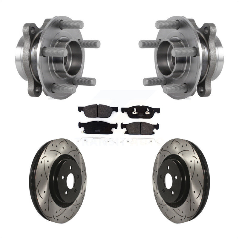 Transit Auto KBB-113557 Wheel Bearing and Hub Assembly for 2017-2020 Lincoln Continental, Ford Fusion, Lincoln MKZ - Front product image