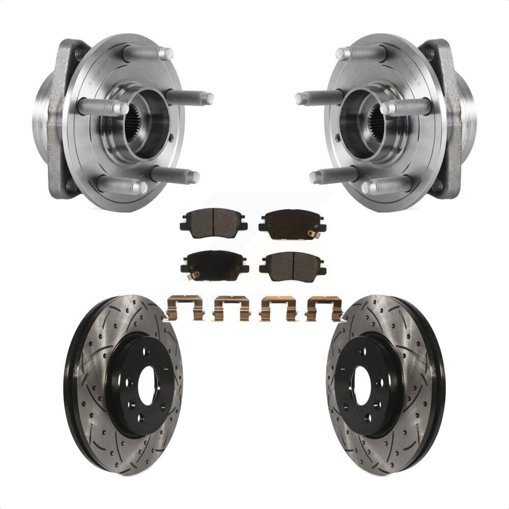 Transit Auto KBB-113558 Wheel Bearing and Hub Assembly for 2016-2023 Chevrolet Bolt EUV, Chevrolet Bolt EV, Chevrolet Cruze & more - Front product image