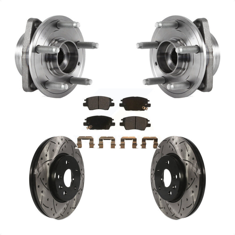 Transit Auto KBB-113558 Wheel Bearing and Hub Assembly for 2016-2023 Chevrolet Bolt EUV, Chevrolet Bolt EV, Chevrolet Cruze & more - Front product image