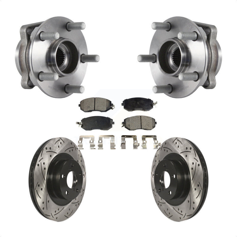 Transit Auto KBB-113561 Wheel Bearing and Hub Assembly for 2015-2018 Subaru Crosstrek, Subaru Forester, Subaru XV Crosstrek - Front product image