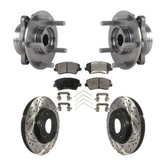 Transit Auto KBB-113563 Wheel Bearing and Hub Assembly for 2017-2021 Hyundai Veloster, Hyundai Elantra GT - Front product image